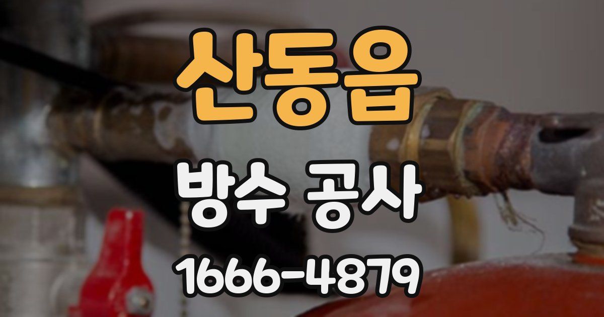 산동읍 방수 공사