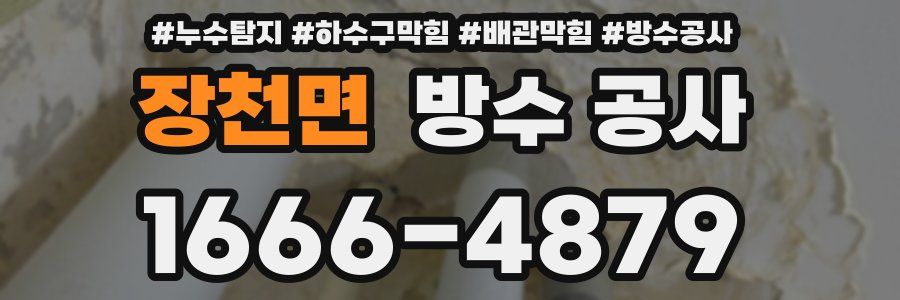 장천면 방수 공사