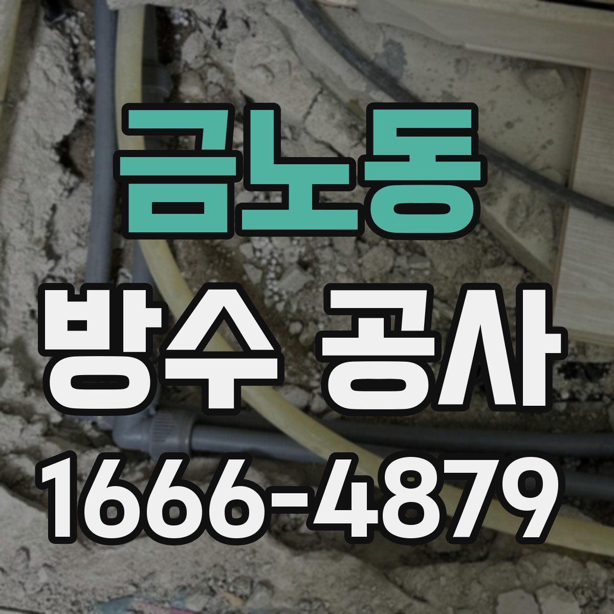 금노동 방수 공사