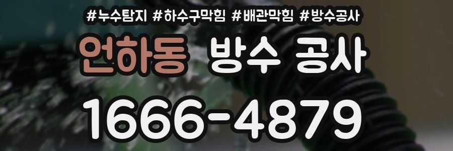 언하동 방수 공사
