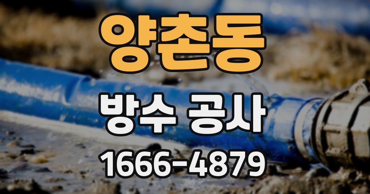 양촌동 방수 공사