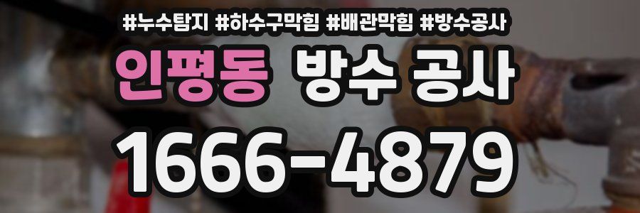 인평동 방수 공사