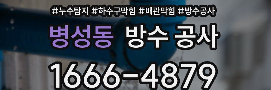병성동 방수 공사