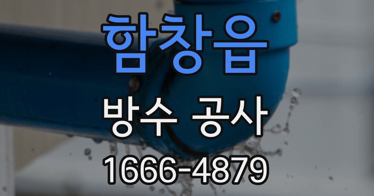 함창읍 방수 공사
