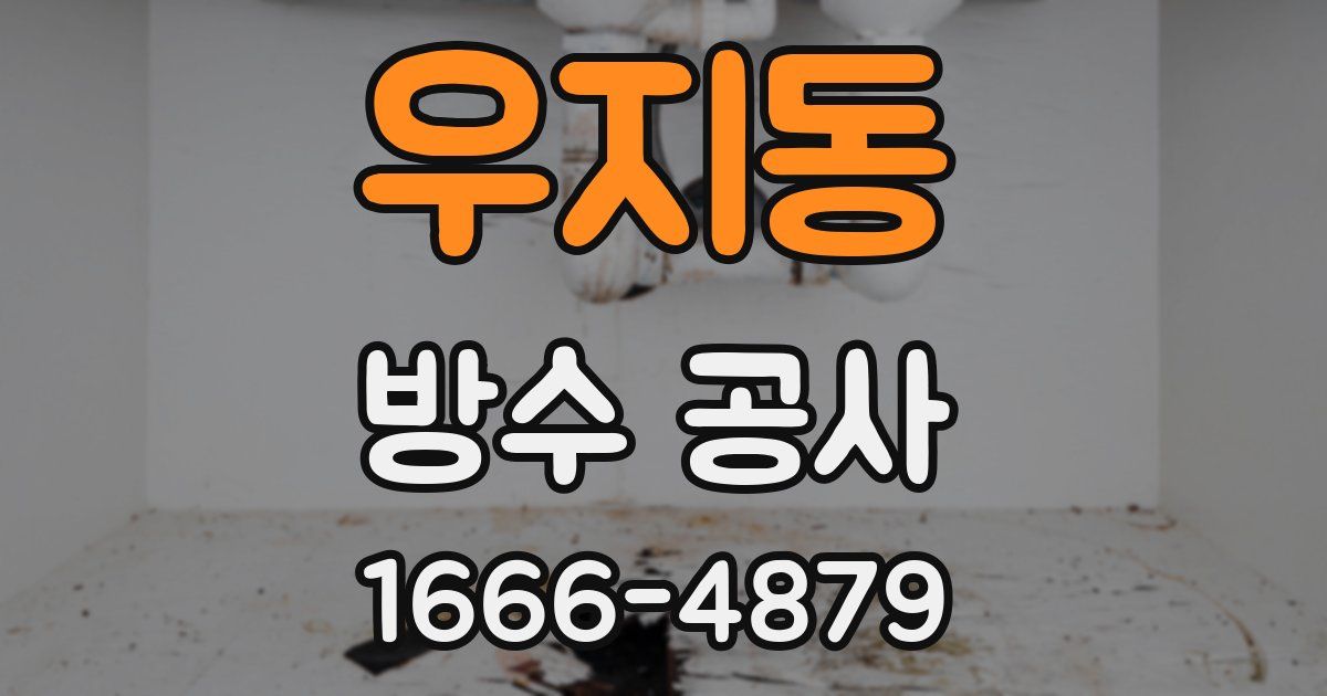 우지동 방수 공사