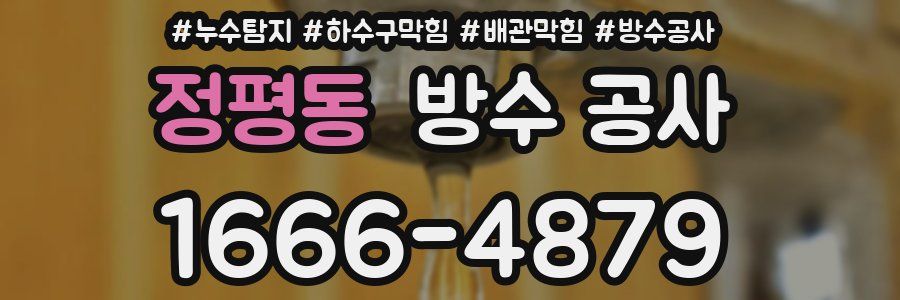 정평동 방수 공사