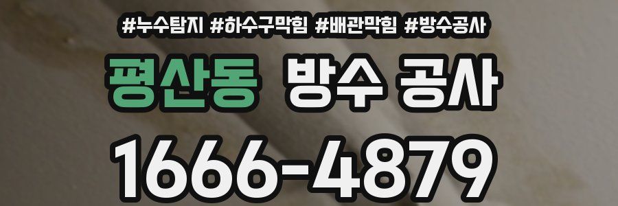 평산동 방수 공사