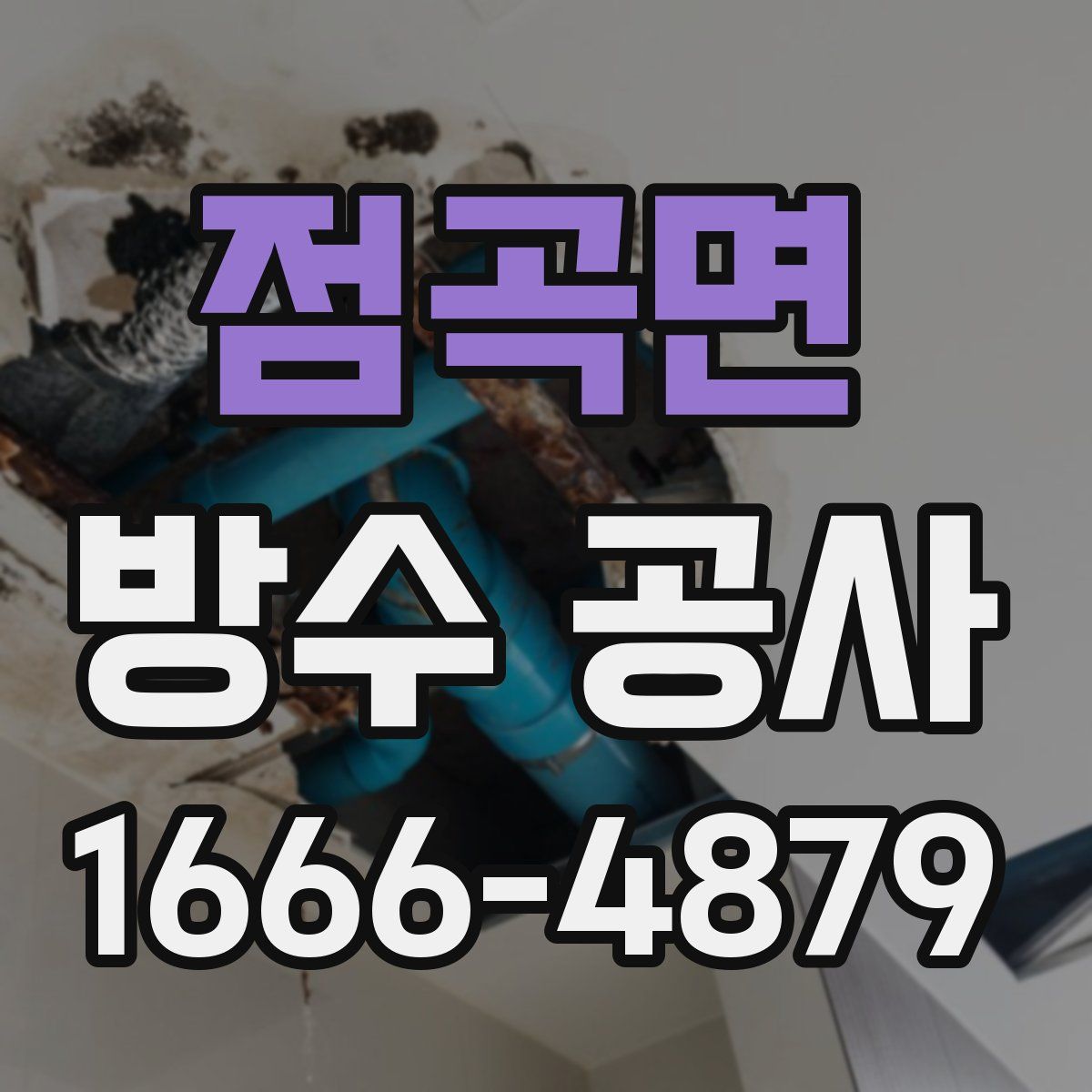 점곡면 방수 공사