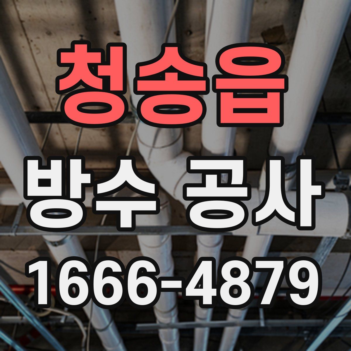 청송읍 방수 공사