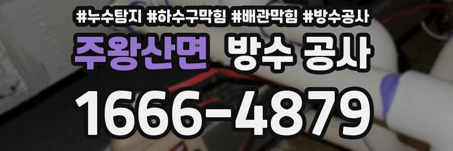 주왕산면 방수 공사
