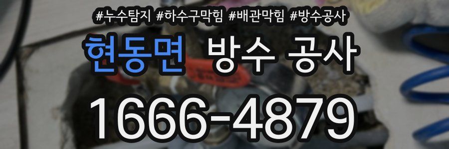 현동면 방수 공사