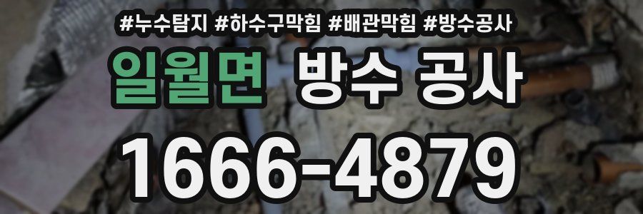 일월면 방수 공사