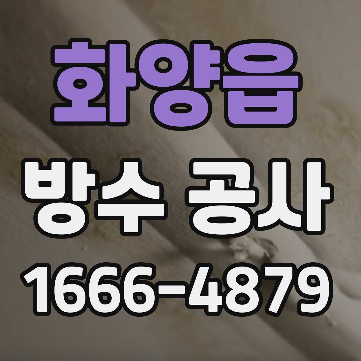 화양읍 방수 공사
