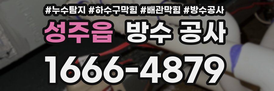 성주읍 방수 공사