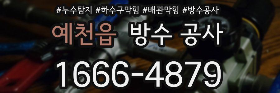 예천읍 방수 공사