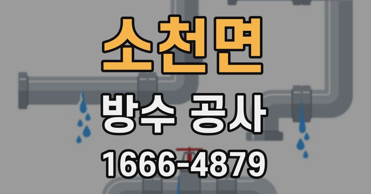 소천면 방수 공사
