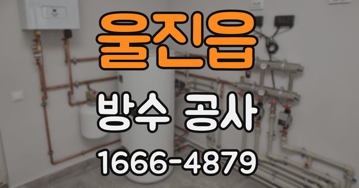 울진읍 방수 공사