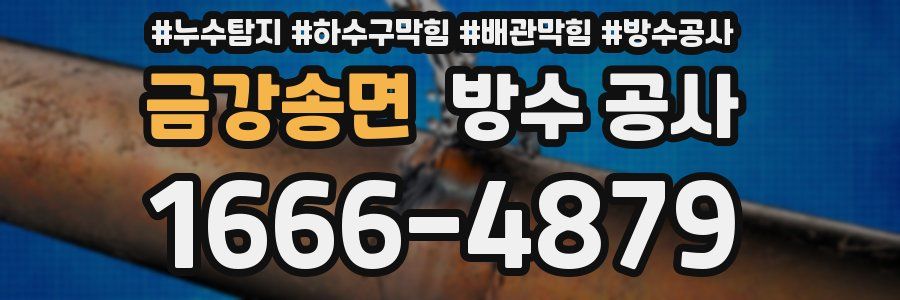 금강송면 방수 공사