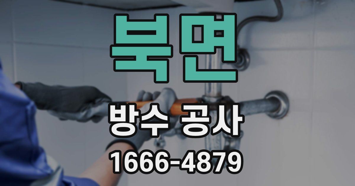 북면 방수 공사