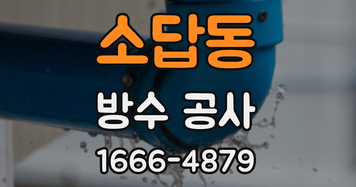 소답동 방수 공사