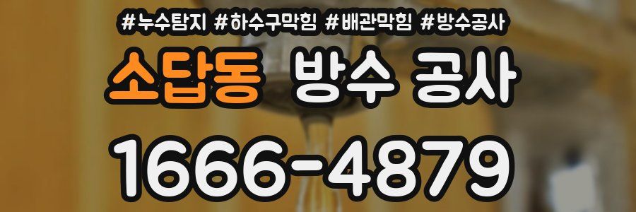 소답동 방수 공사
