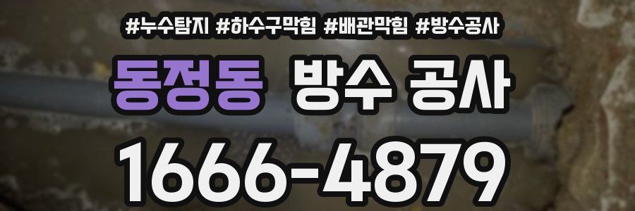 동정동 방수 공사