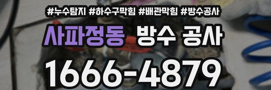 사파정동 방수 공사