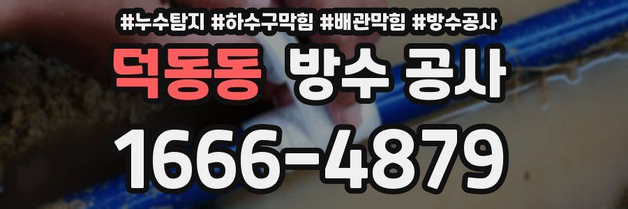 덕동동 방수 공사