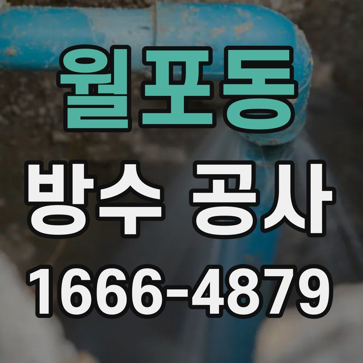 월포동 방수 공사