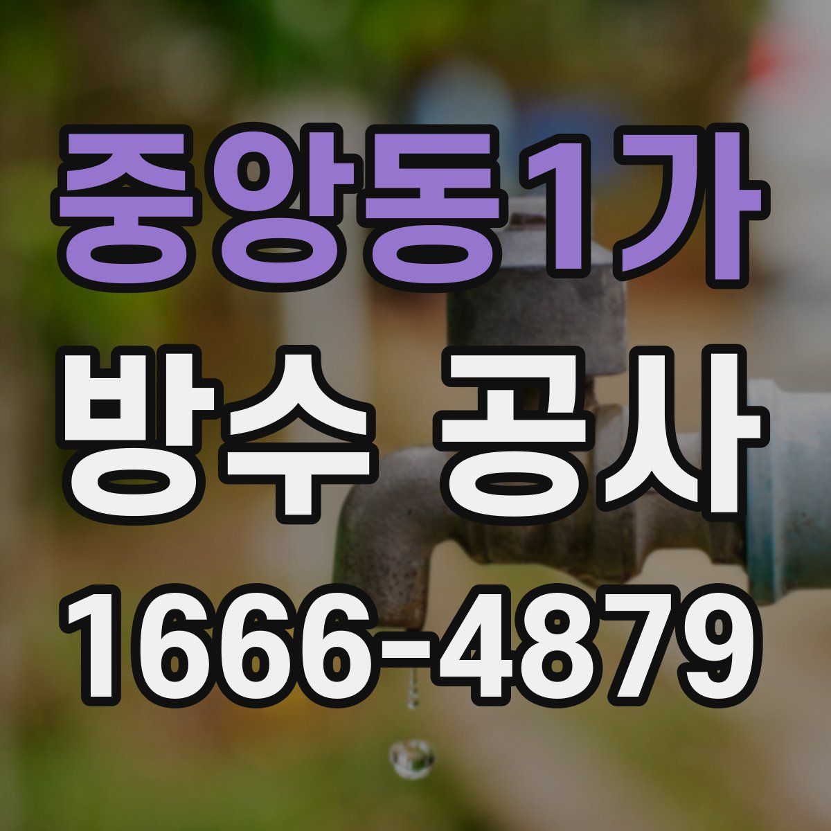 중앙동1가 방수 공사