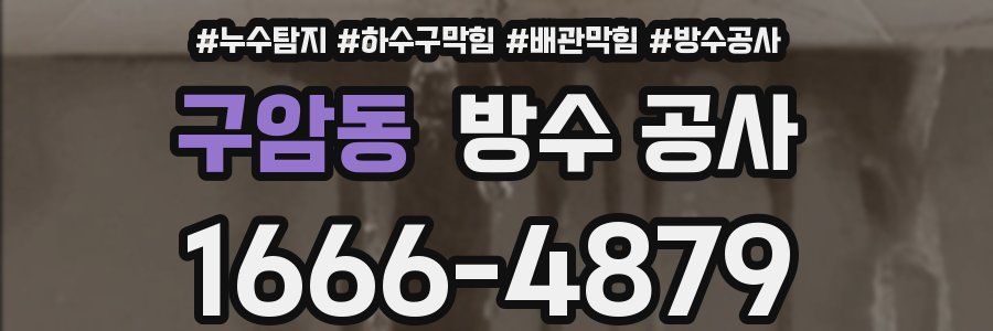 구암동 방수 공사
