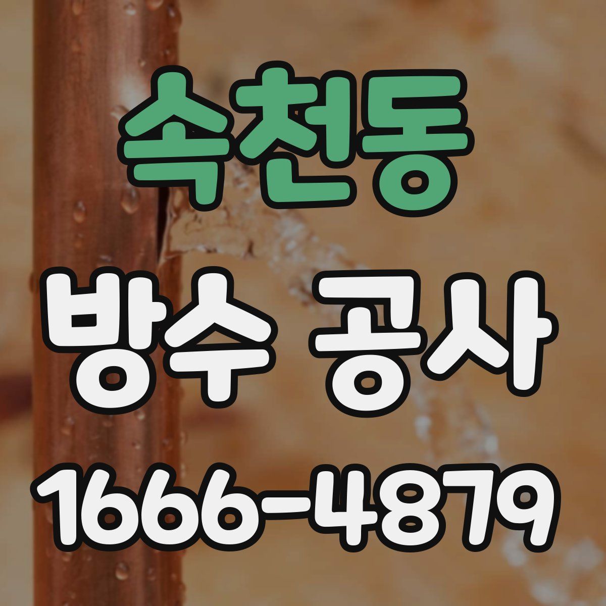 속천동 방수 공사