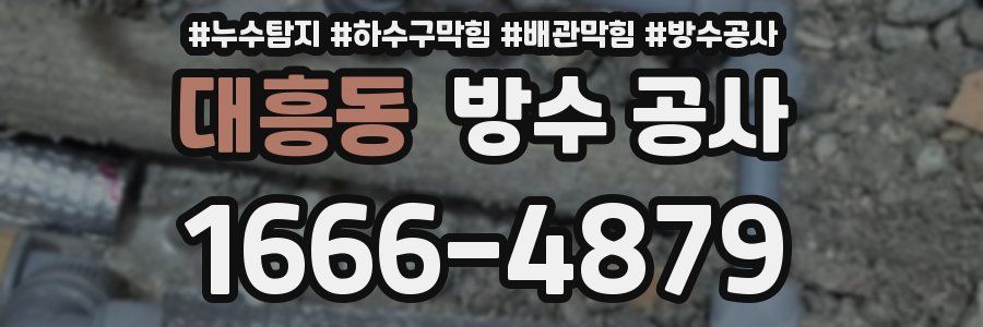 대흥동 방수 공사