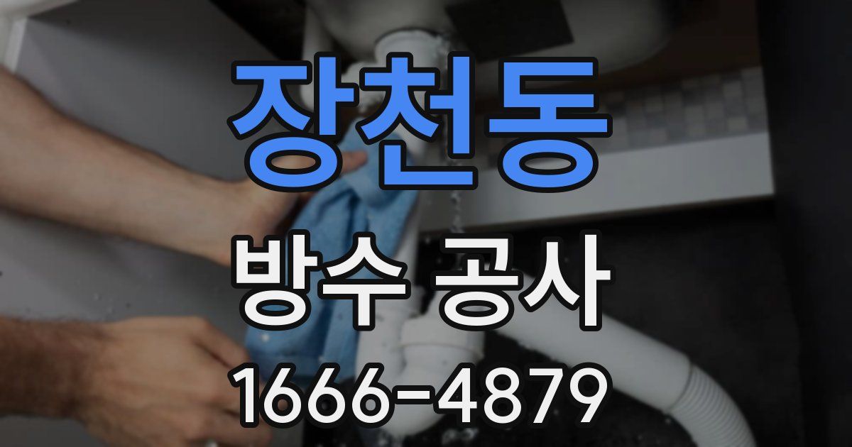 장천동 방수 공사