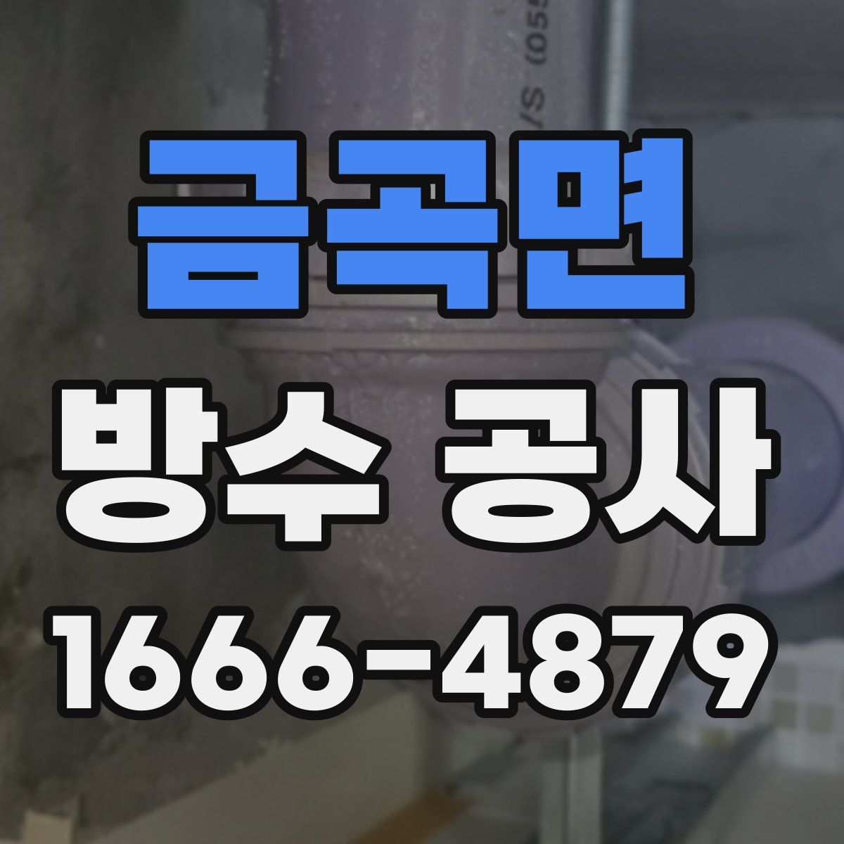 금곡면 방수 공사