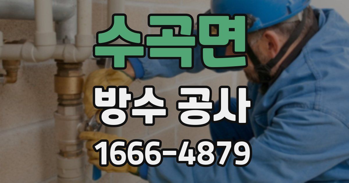 수곡면 방수 공사