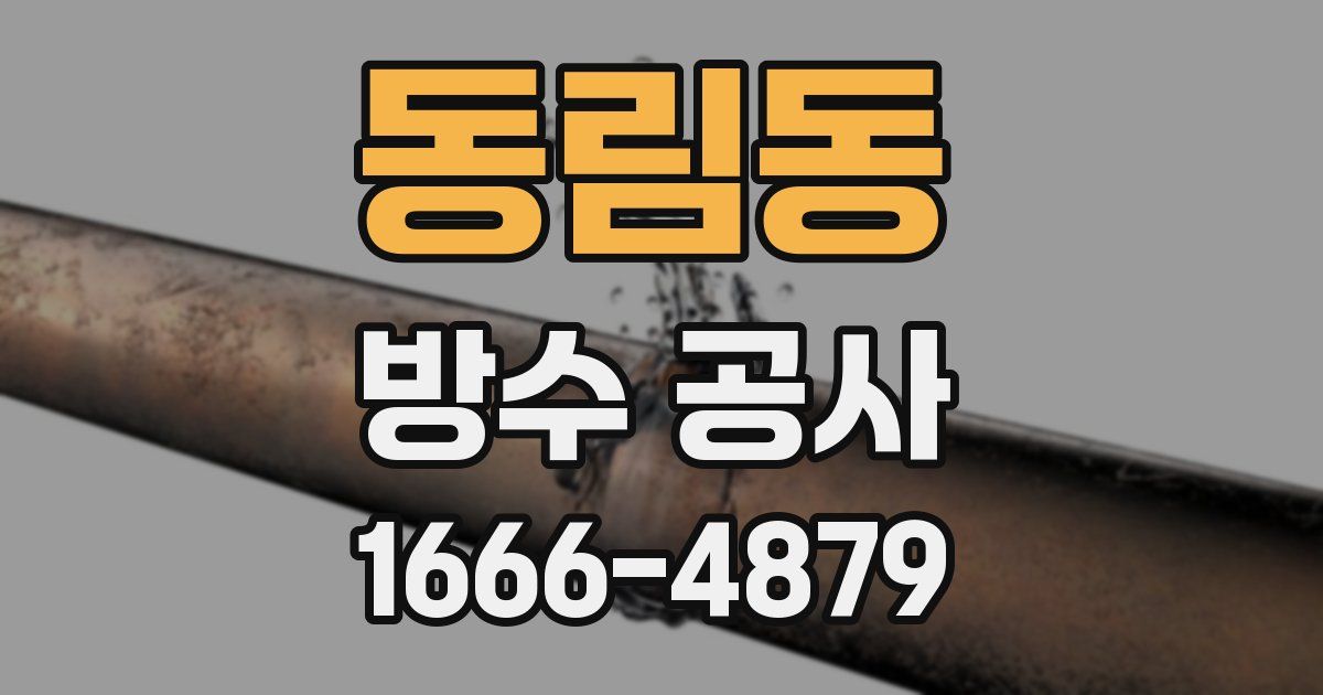 동림동 방수 공사