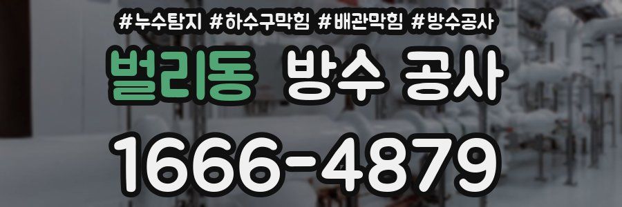 벌리동 방수 공사