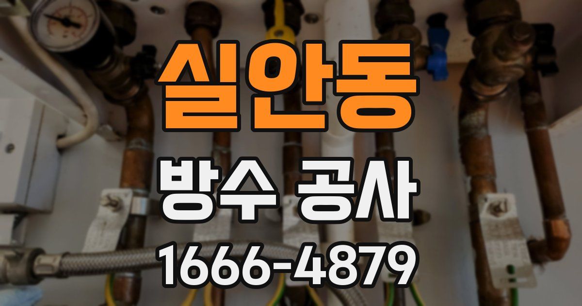 실안동 방수 공사