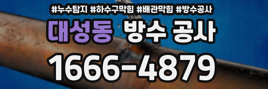 대성동 방수 공사