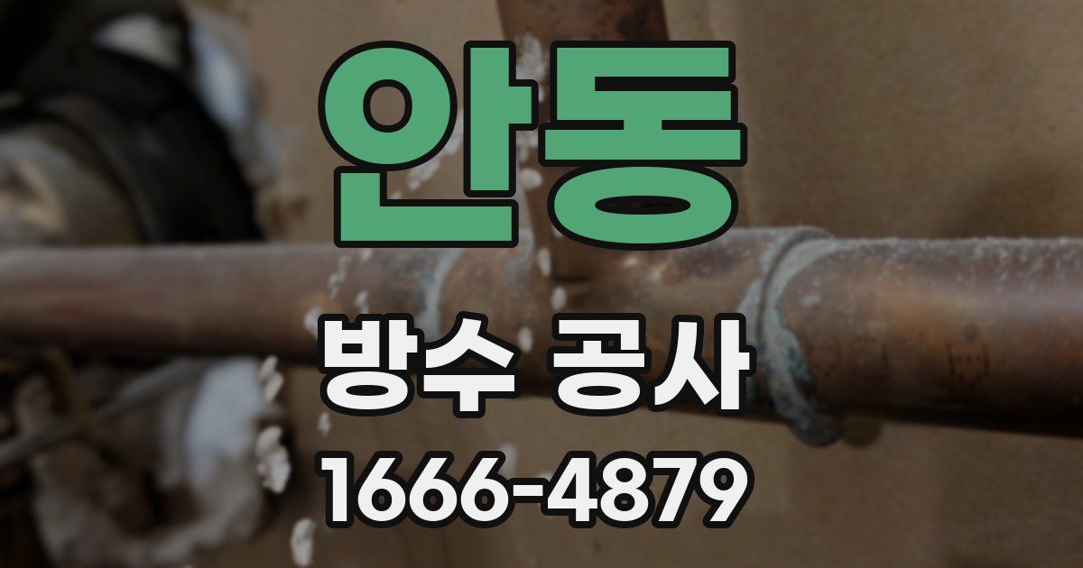 안동 방수 공사