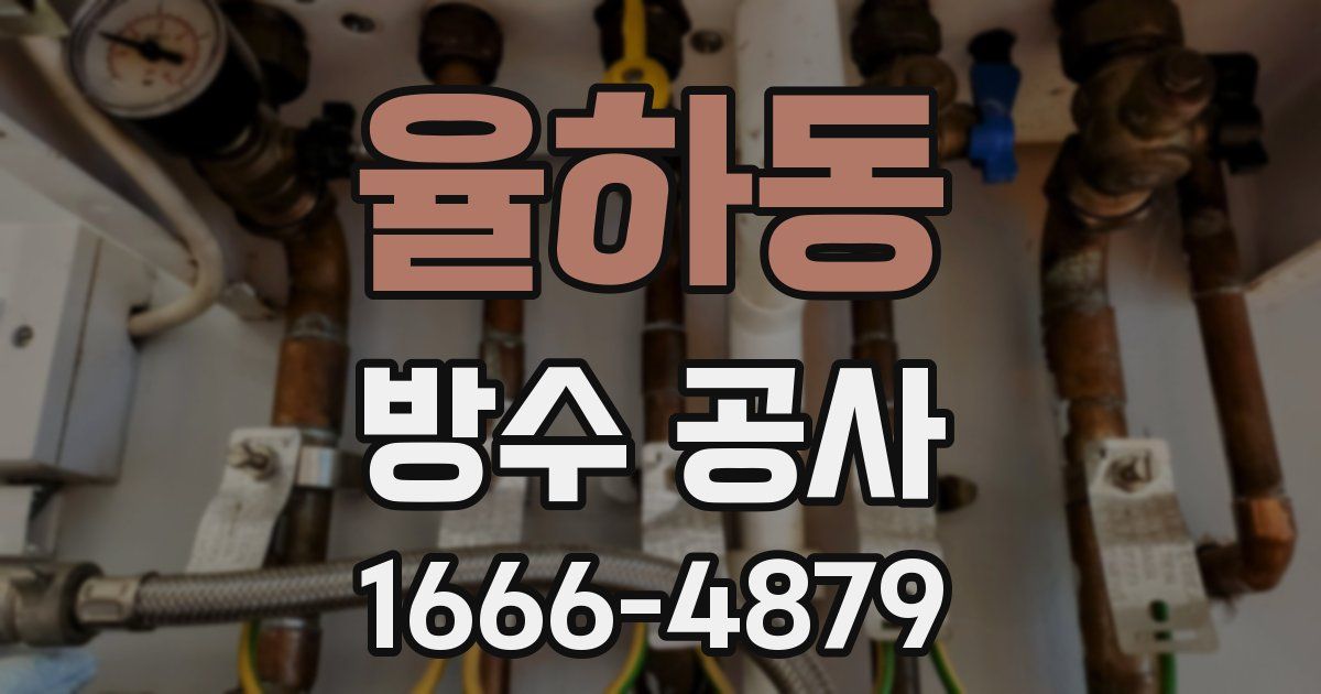 율하동 방수 공사