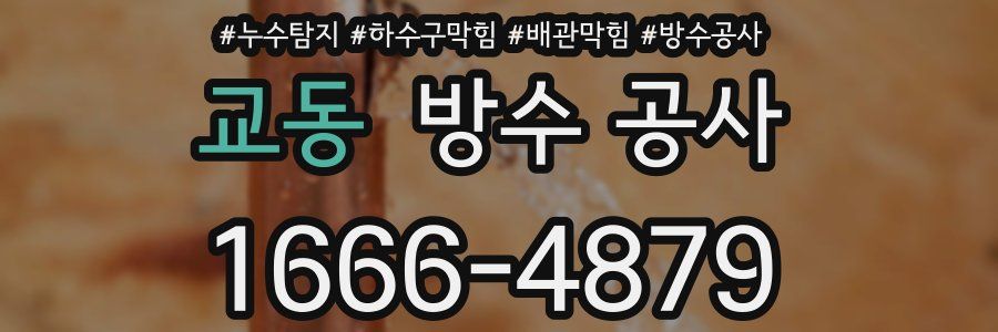교동 방수 공사