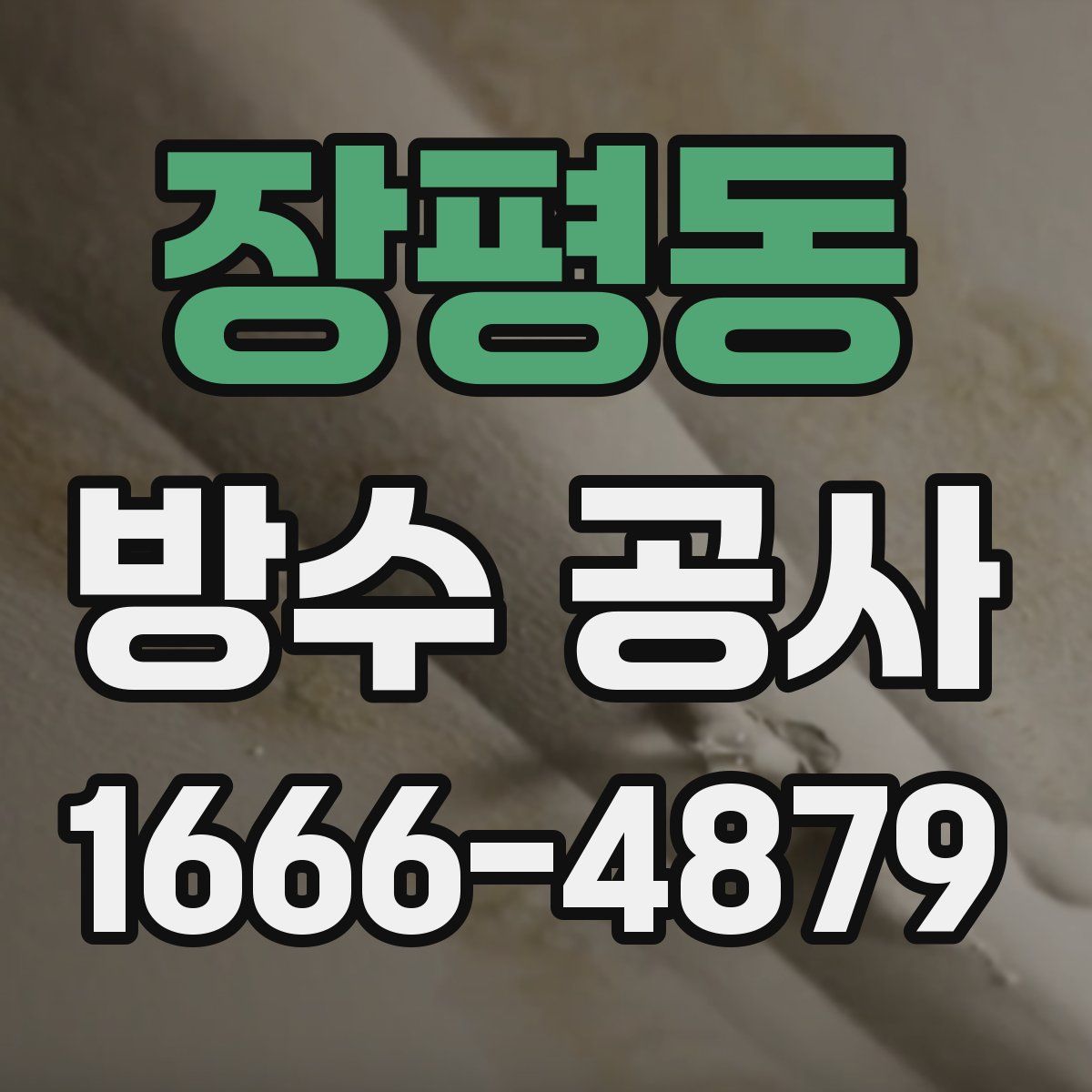 장평동 방수 공사