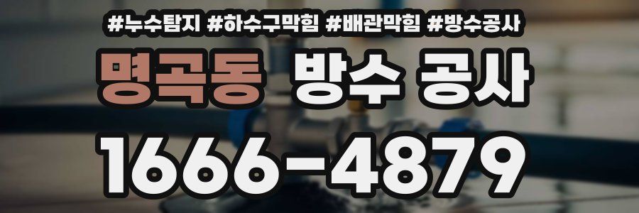 명곡동 방수 공사