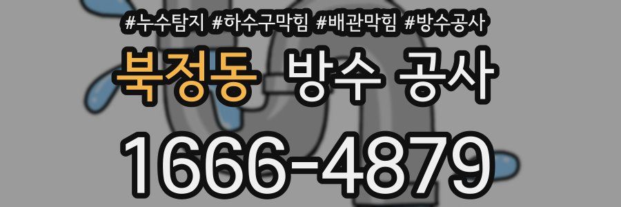 북정동 방수 공사