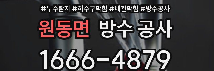 원동면 방수 공사