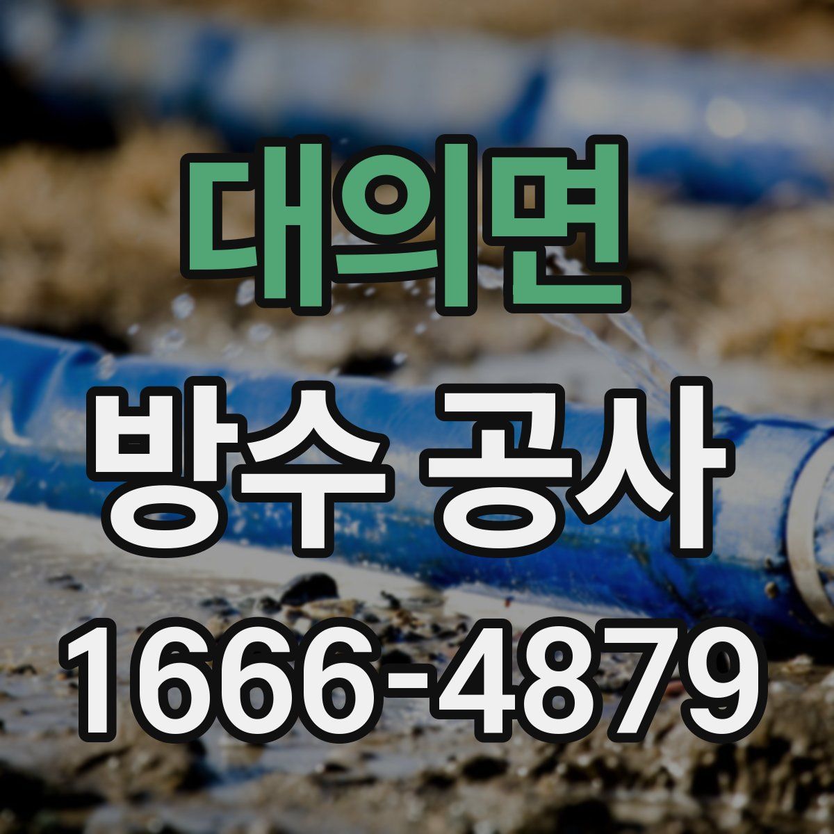 대의면 방수 공사