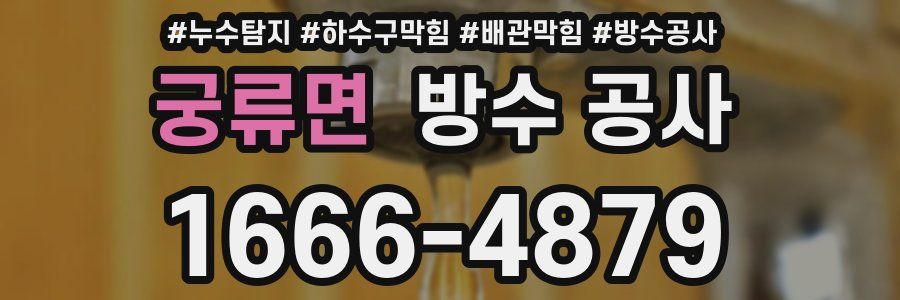 궁류면 방수 공사