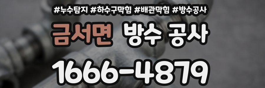 금서면 방수 공사